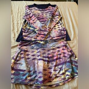 EleVen by Venus Williams Multicolor Athletic Set